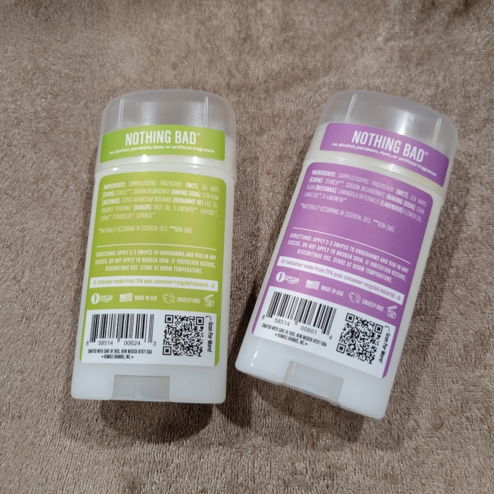 2x Humble All Natural Deodorant - Picture 2 of 4
